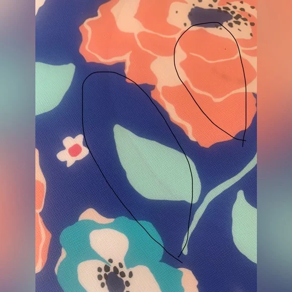 kate spade Jules Newbury Lane Cherry Floral Printed Vinyl Tote **NEW WITH TAGS** - Picture 11 of 12